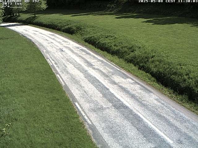 Webcam à Allarmont dans les Vosges, sur la RD392