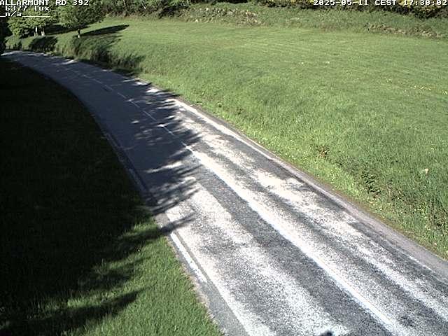 Webcam à Allarmont dans les Vosges, sur la RD392