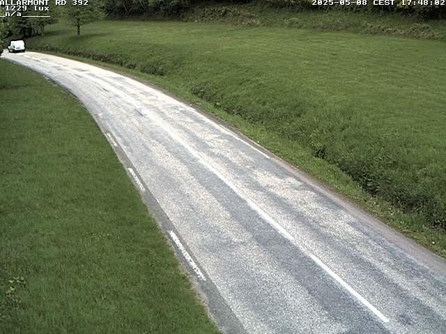 Webcam à Allarmont dans les Vosges, sur la RD392