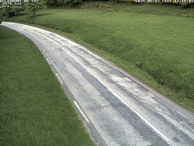 Webcam à Allarmont dans les Vosges, sur la RD392
