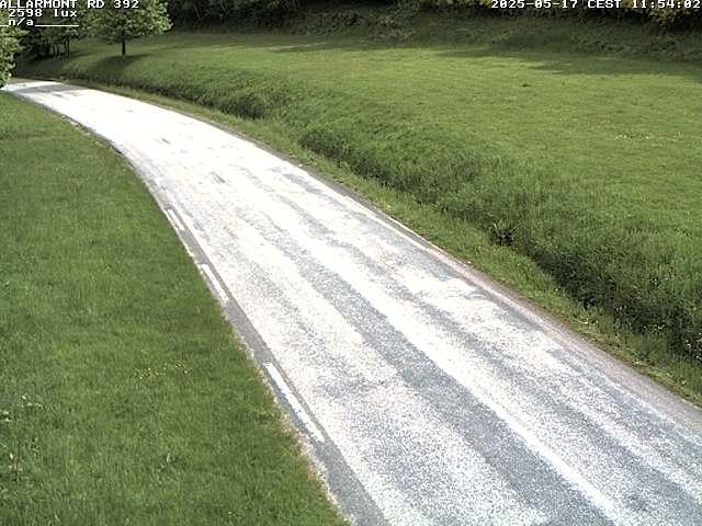 Webcam à Allarmont dans les Vosges, sur la RD392