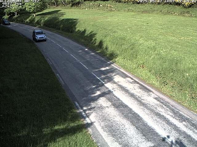 Webcam à Allarmont dans les Vosges, sur la RD392