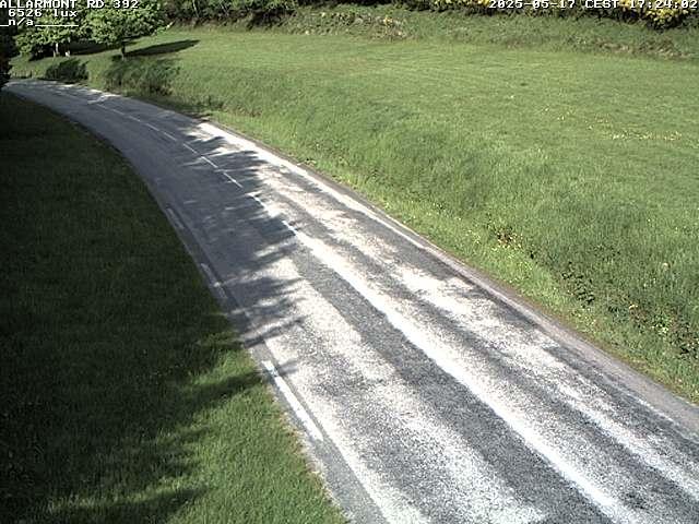 Webcam à Allarmont dans les Vosges, sur la RD392