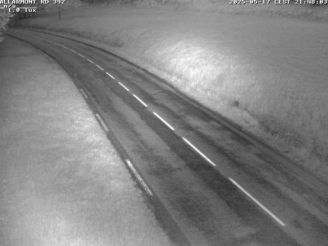 Webcam à Allarmont dans les Vosges, sur la RD392