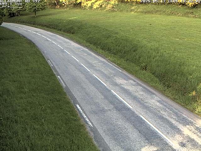 Webcam à Allarmont dans les Vosges, sur la RD392