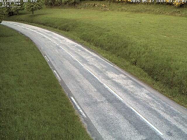 Webcam à Allarmont dans les Vosges, sur la RD392