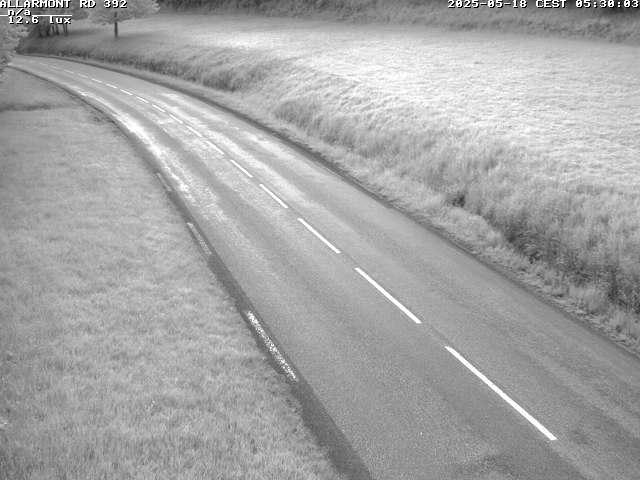 Webcam à Allarmont dans les Vosges, sur la RD392