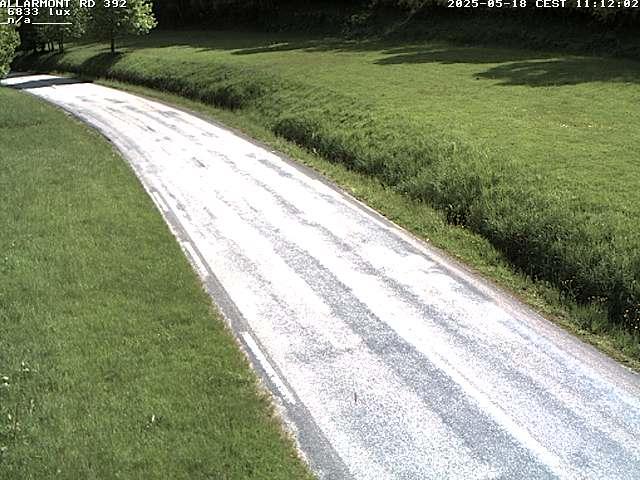 Webcam à Allarmont dans les Vosges, sur la RD392
