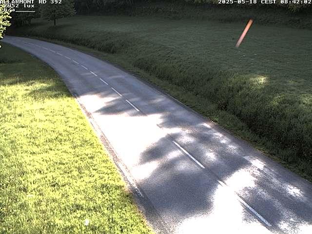 Webcam à Allarmont dans les Vosges, sur la RD392