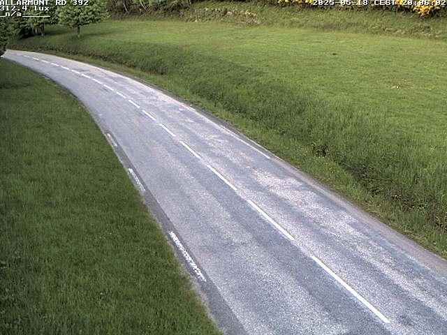 Webcam à Allarmont dans les Vosges, sur la RD392