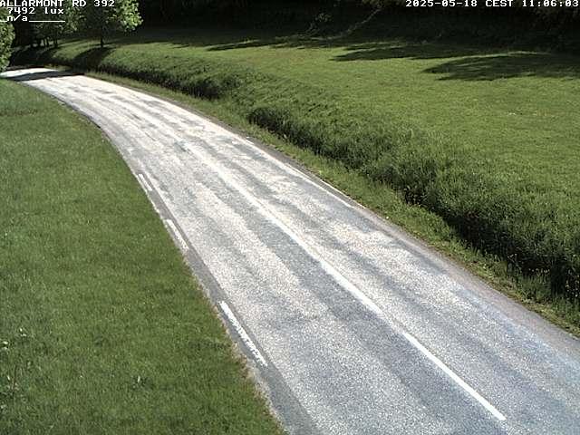 Webcam à Allarmont dans les Vosges, sur la RD392