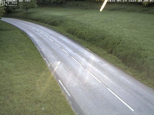 Webcam à Allarmont dans les Vosges, sur la RD392