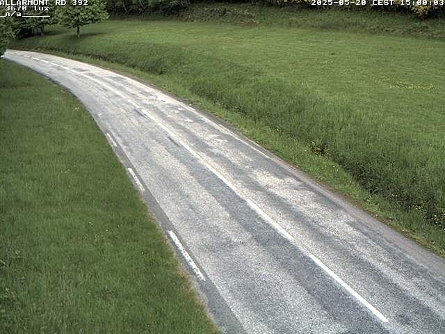 Webcam à Allarmont dans les Vosges, sur la RD392