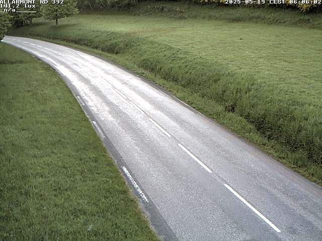 Webcam à Allarmont dans les Vosges, sur la RD392
