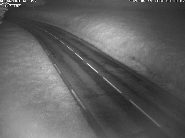 Webcam à Allarmont dans les Vosges, sur la RD392
