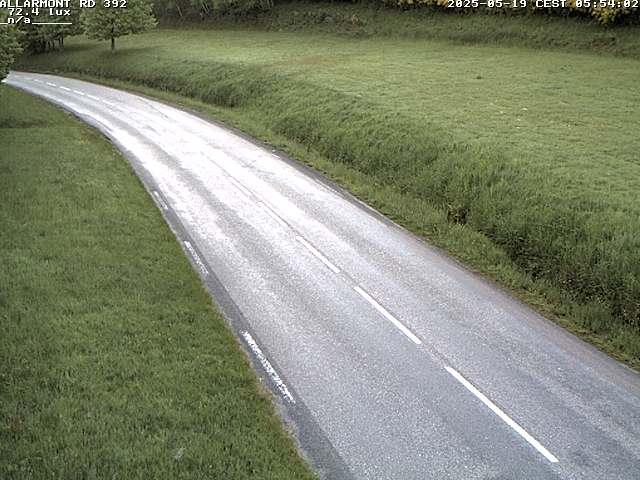 Webcam à Allarmont dans les Vosges, sur la RD392