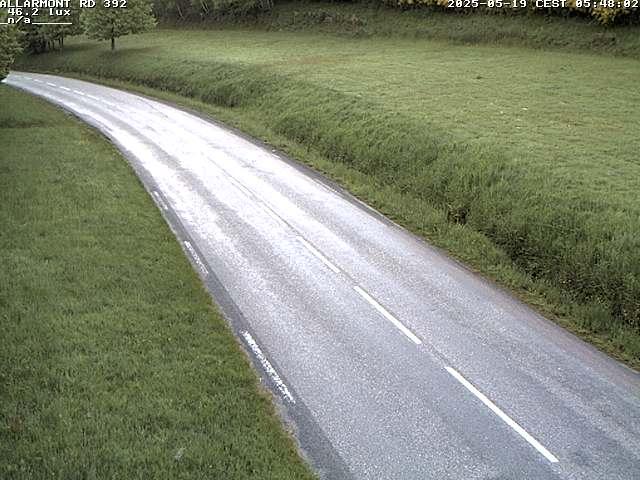 Webcam à Allarmont dans les Vosges, sur la RD392