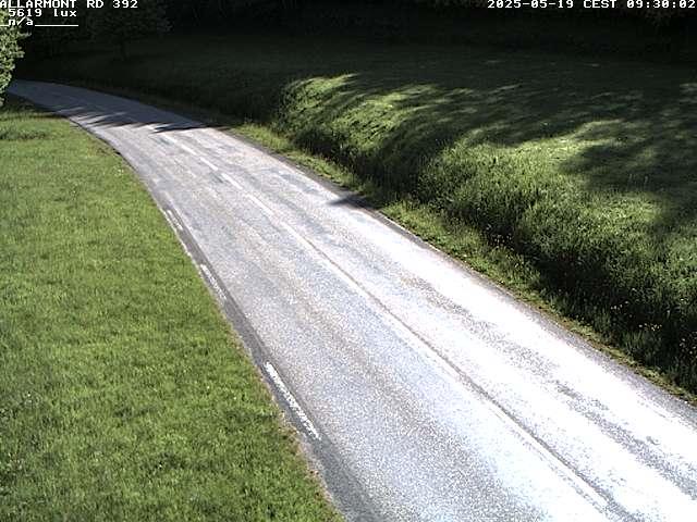Webcam à Allarmont dans les Vosges, sur la RD392