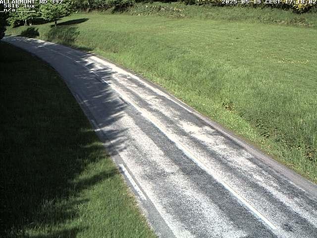 Webcam à Allarmont dans les Vosges, sur la RD392