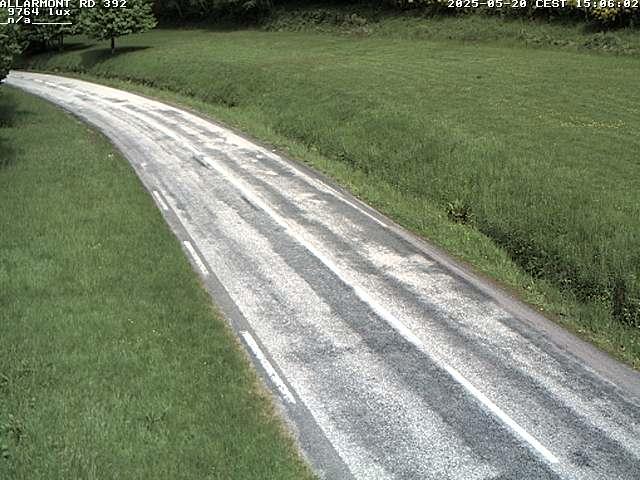 Webcam à Allarmont dans les Vosges, sur la RD392