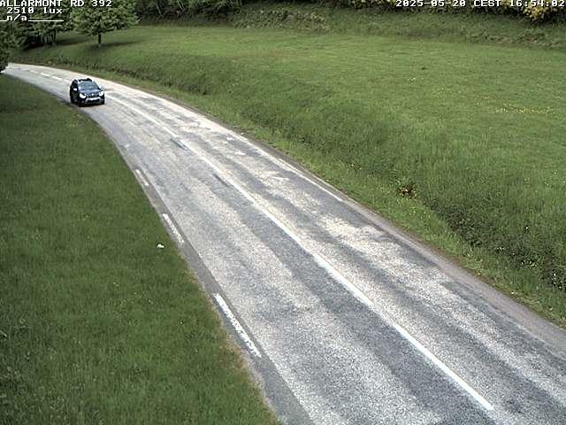 Webcam à Allarmont dans les Vosges, sur la RD392