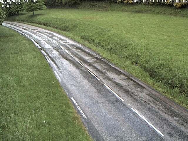 Webcam à Allarmont dans les Vosges, sur la RD392