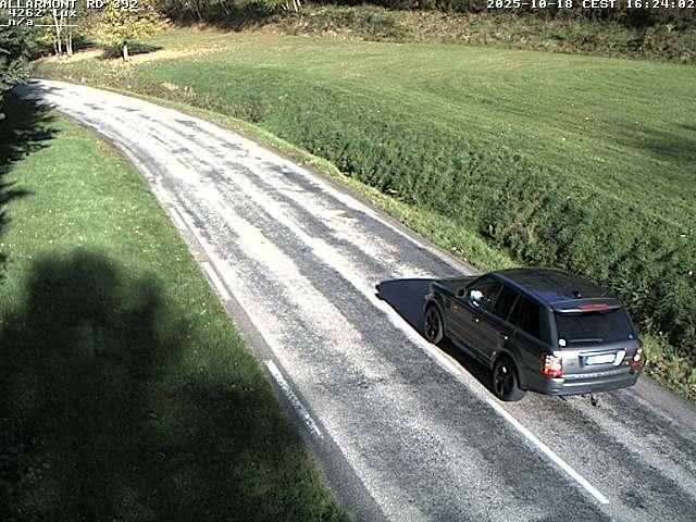 Webcam à Allarmont dans les Vosges, sur la RD392