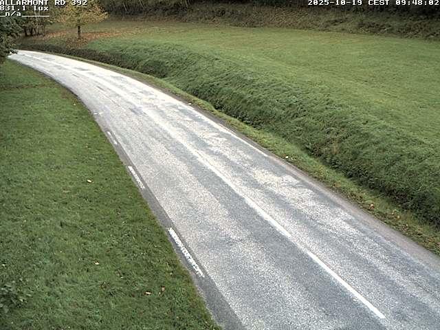 Webcam à Allarmont dans les Vosges, sur la RD392
