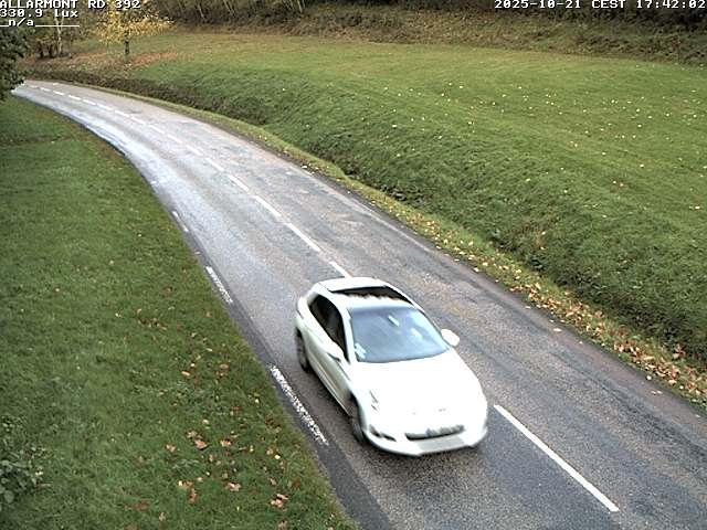 Webcam à Allarmont dans les Vosges, sur la RD392