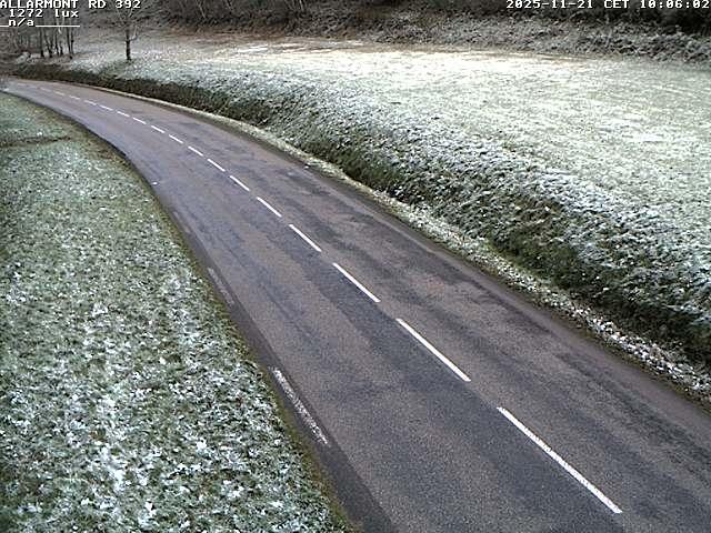 Webcam à Allarmont dans les Vosges, sur la RD392