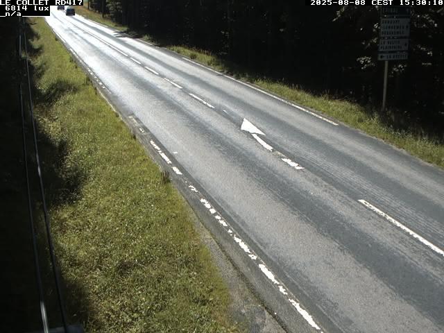 Caméra du Collet sur la route de Colmar (D417)