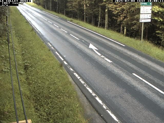 Caméra du Collet sur la route de Colmar (D417)