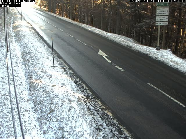Caméra du Collet sur la route de Colmar (D417)