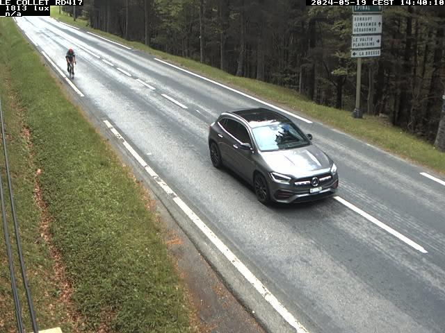 Caméra du Collet sur la route de Colmar (D417)