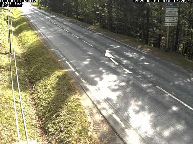 Caméra du Collet sur la route de Colmar (D417)