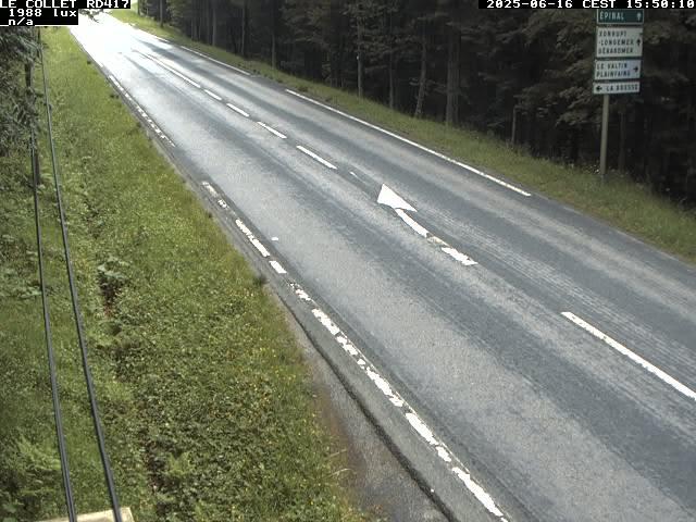 Caméra du Collet sur la route de Colmar (D417)