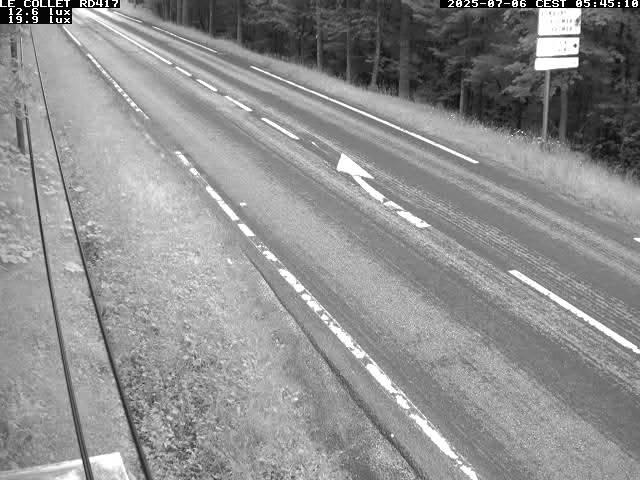 Caméra du Collet sur la route de Colmar (D417)