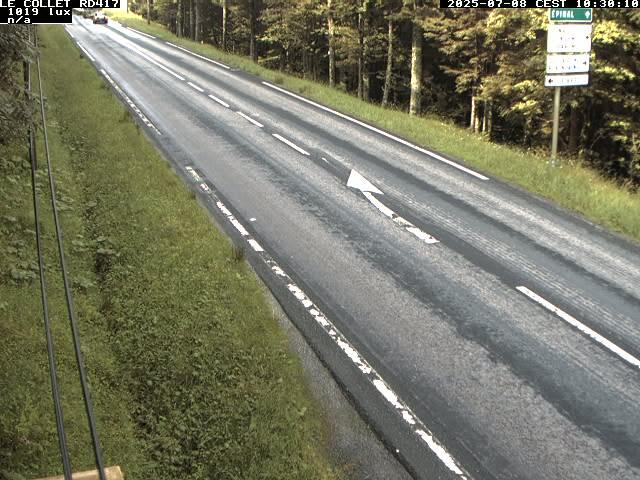 Caméra du Collet sur la route de Colmar (D417)