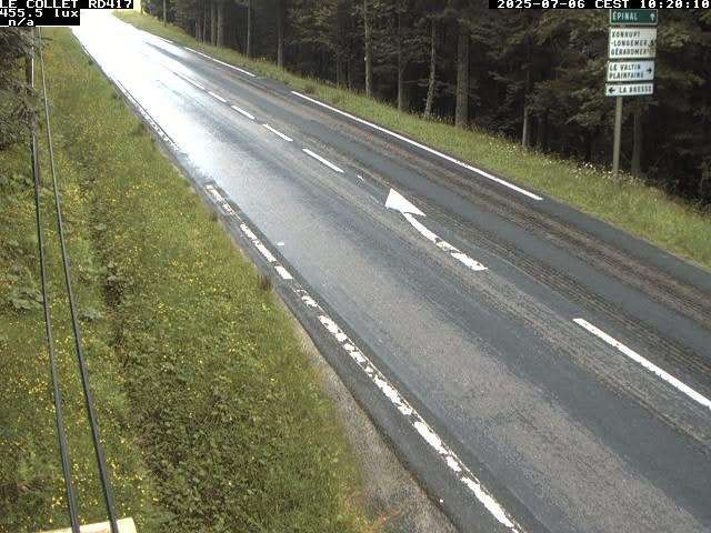 Caméra du Collet sur la route de Colmar (D417)