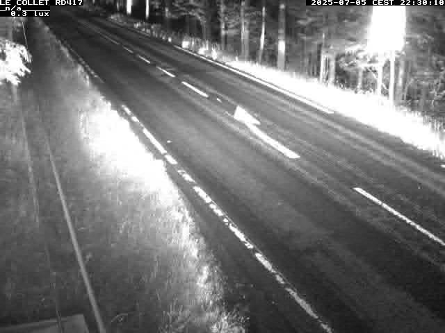 Caméra du Collet sur la route de Colmar (D417)