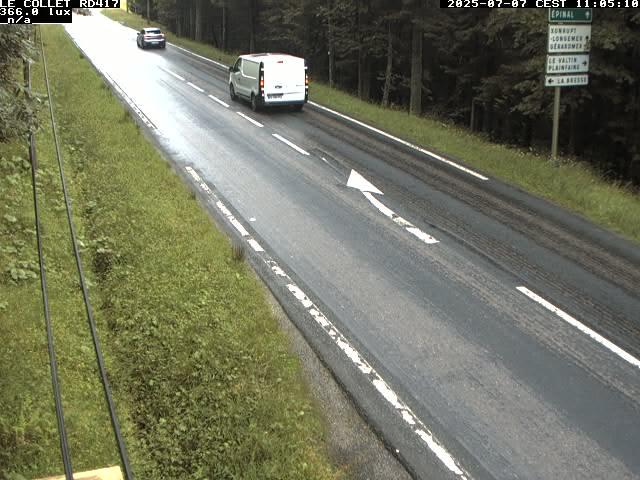 Caméra du Collet sur la route de Colmar (D417)