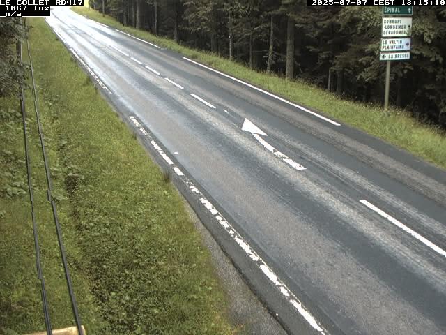 Caméra du Collet sur la route de Colmar (D417)