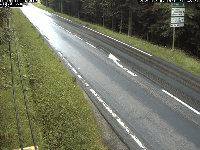 Caméra du Collet sur la route de Colmar (D417)