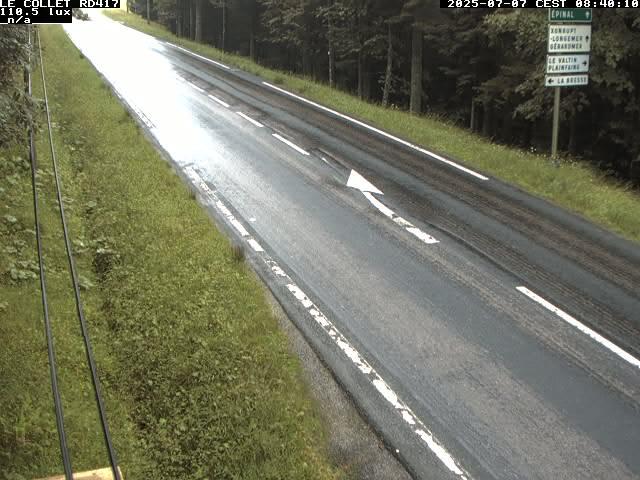 Caméra du Collet sur la route de Colmar (D417)