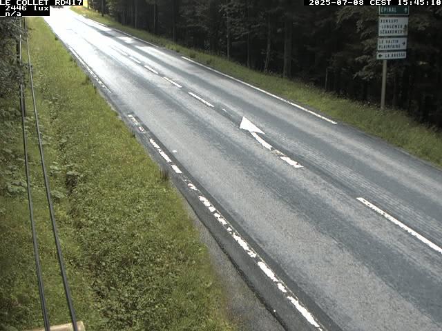 Caméra du Collet sur la route de Colmar (D417)