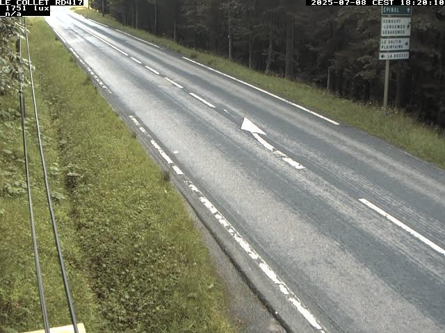 Caméra du Collet sur la route de Colmar (D417)