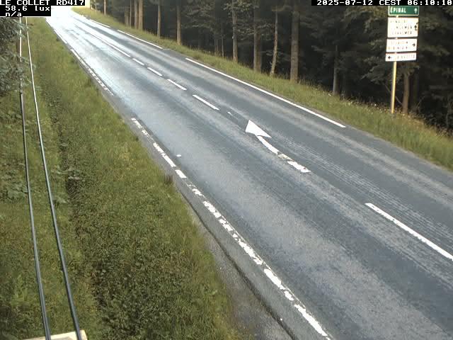 Caméra du Collet sur la route de Colmar (D417)