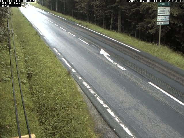 Caméra du Collet sur la route de Colmar (D417)
