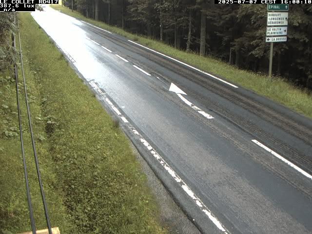 Caméra du Collet sur la route de Colmar (D417)