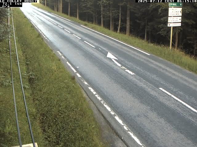 Caméra du Collet sur la route de Colmar (D417)